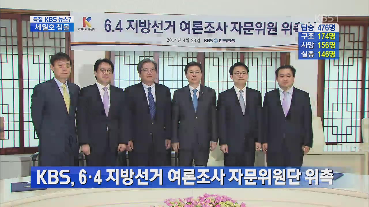 KBS, 6·4 지방선거 여론조사 자문위원단 위촉