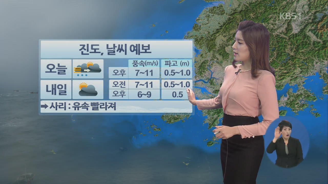 오늘부터 사리…주말까지 유속 빨라져