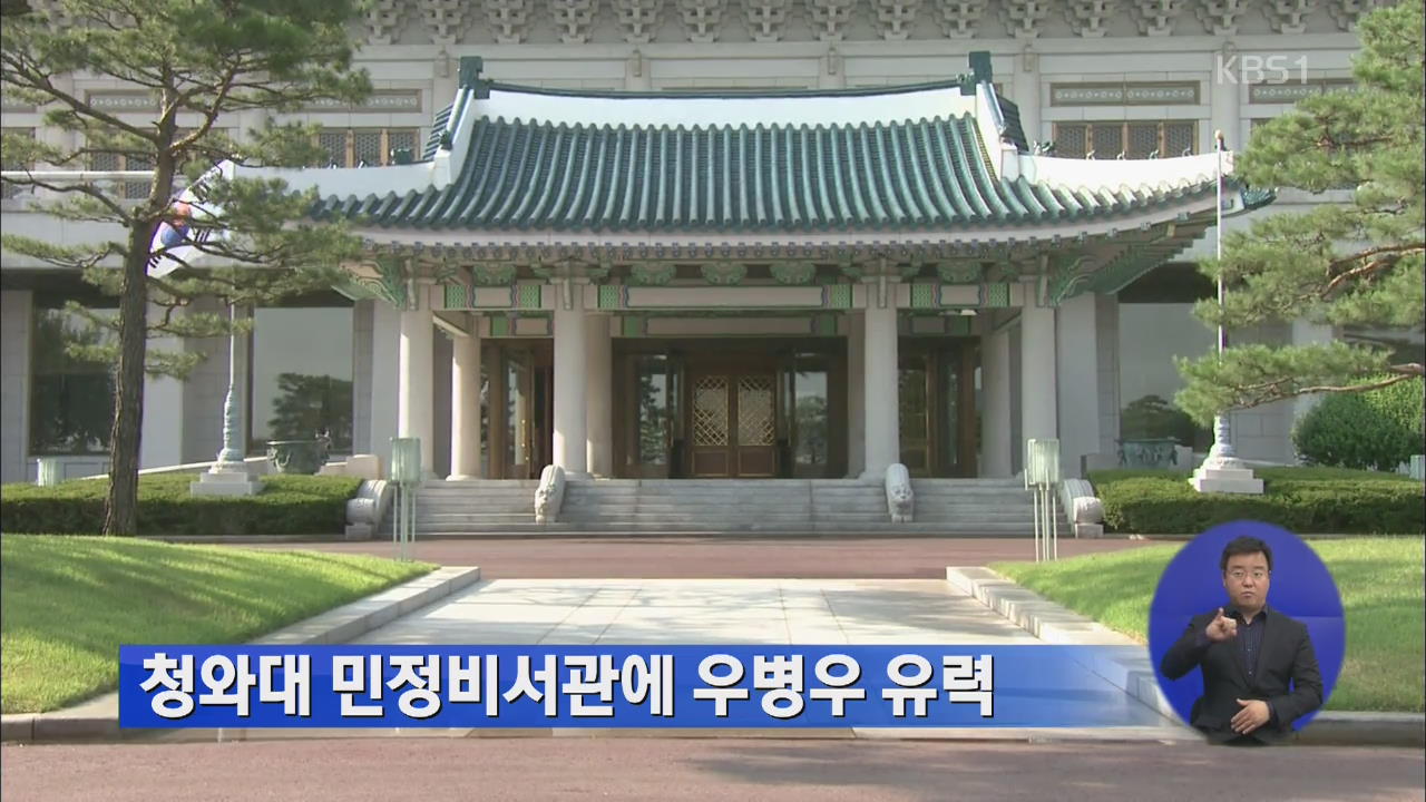 청와대 민정비서관에 우병우 유력
