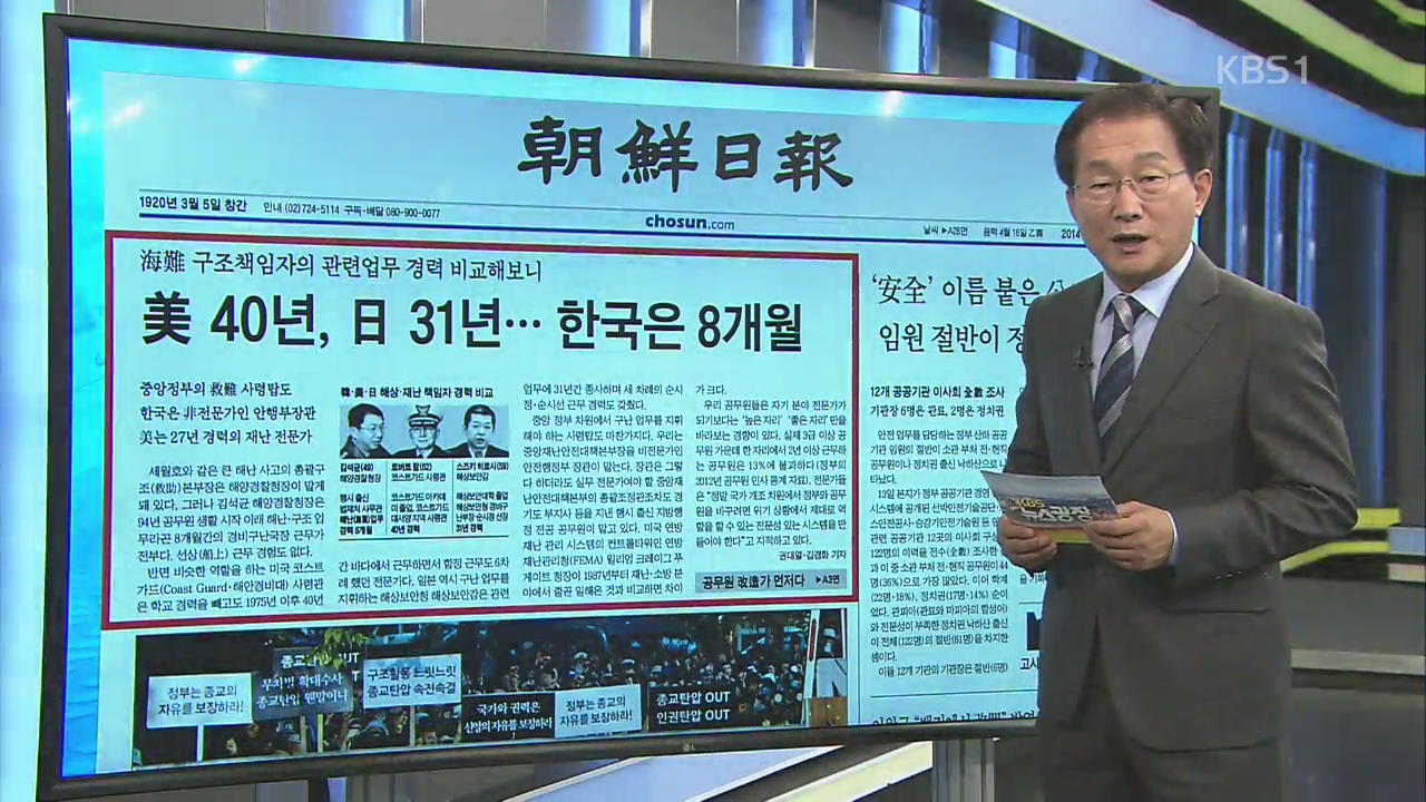 [김진업의 신문 브리핑] ‘미국 40년, 일본 31년, 한국은 8개월’ 외