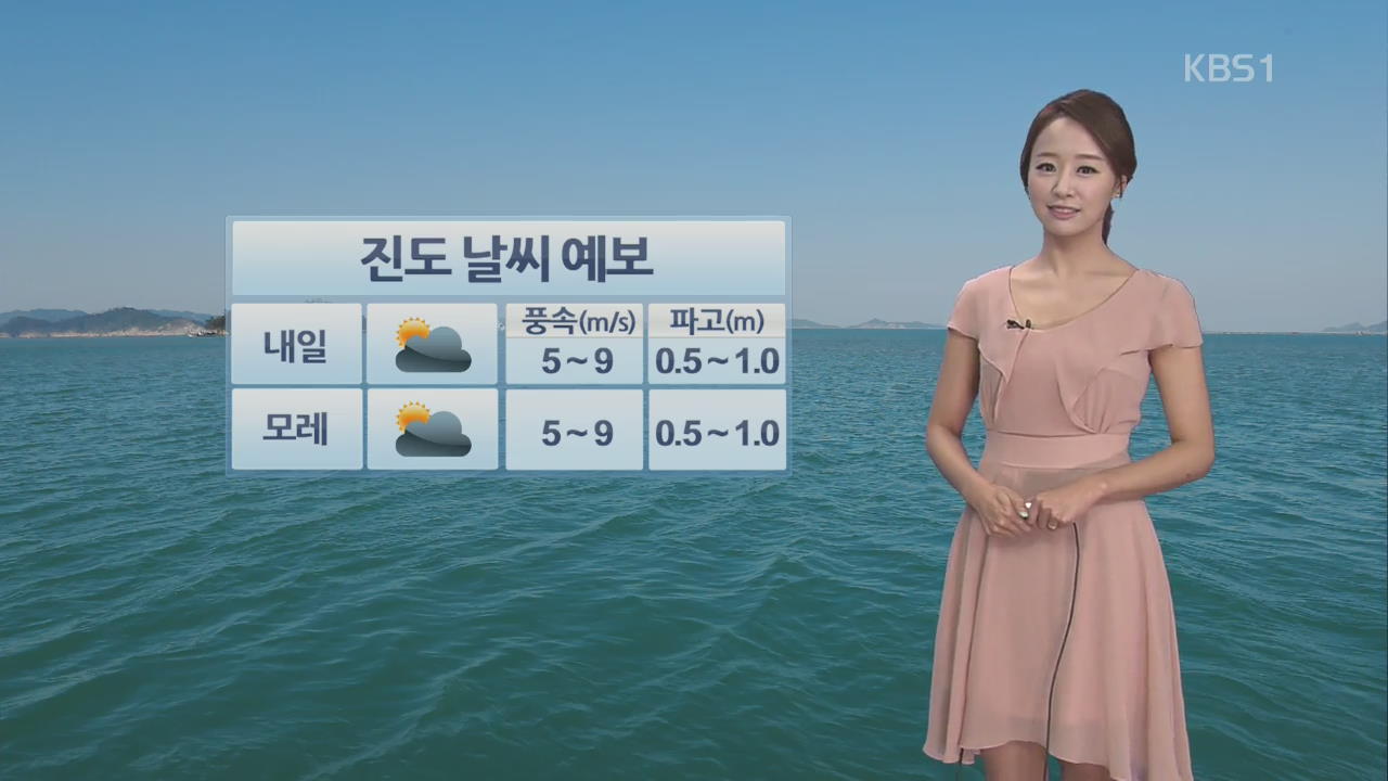 내일도 벼락, 우박 동반한 강한 소나기
