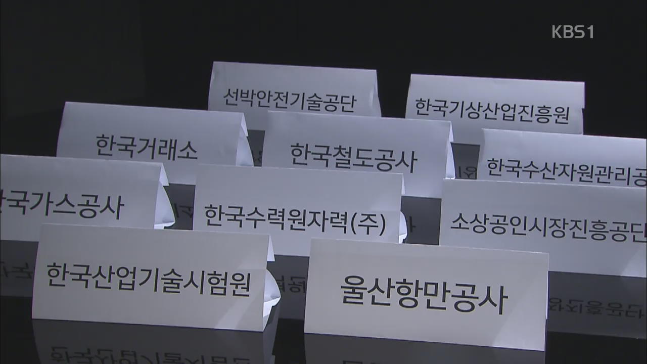 [9확대경] 공공기관 기관장·감사 42% ‘관피아’…성적표는?
