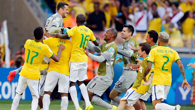 브라질, 칠레에 승부차기 진땀승 ‘8강 진출’