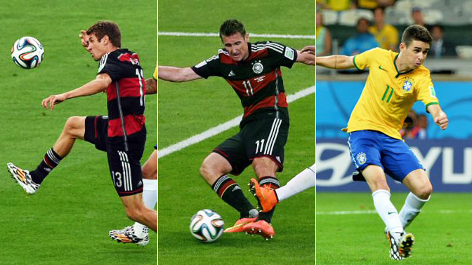 [오늘의 골! 골! 골!] 독일, 브라질에 사정없이 7골
