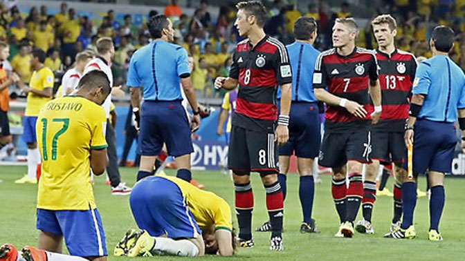월드컵 역사·기록 쏟아진 ‘브라질 최악패’