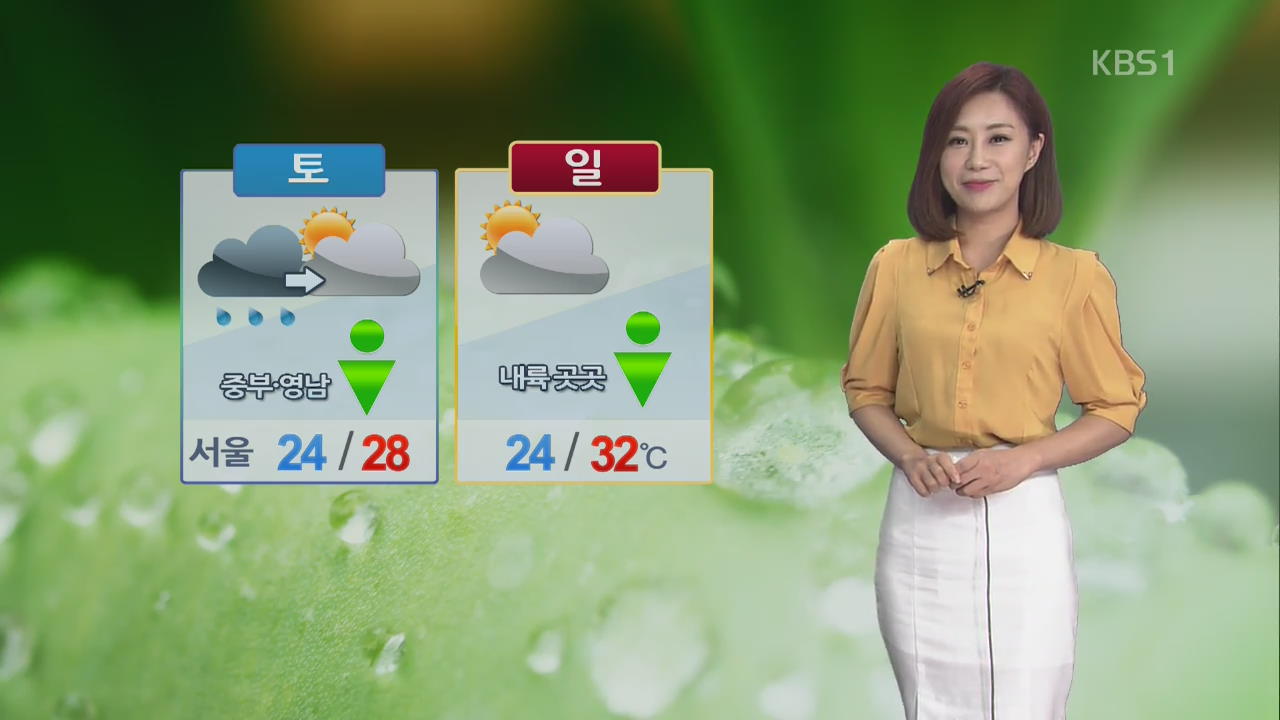 중부 일부·전북 호우특보…내일까지 장맛비