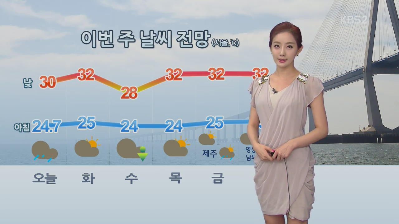 전국 산발적인 비…오후 수도권부터 그쳐