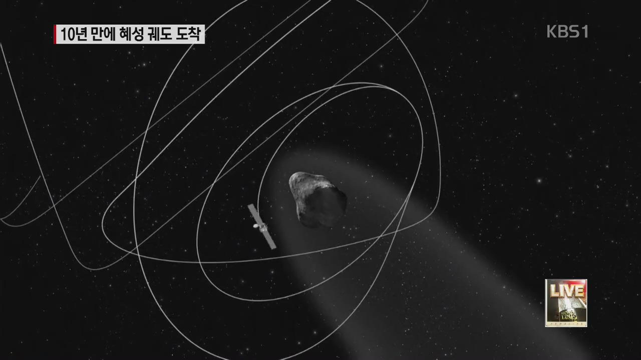 탐사선 ‘로제타’ 10년 만에 혜성 궤도 도착