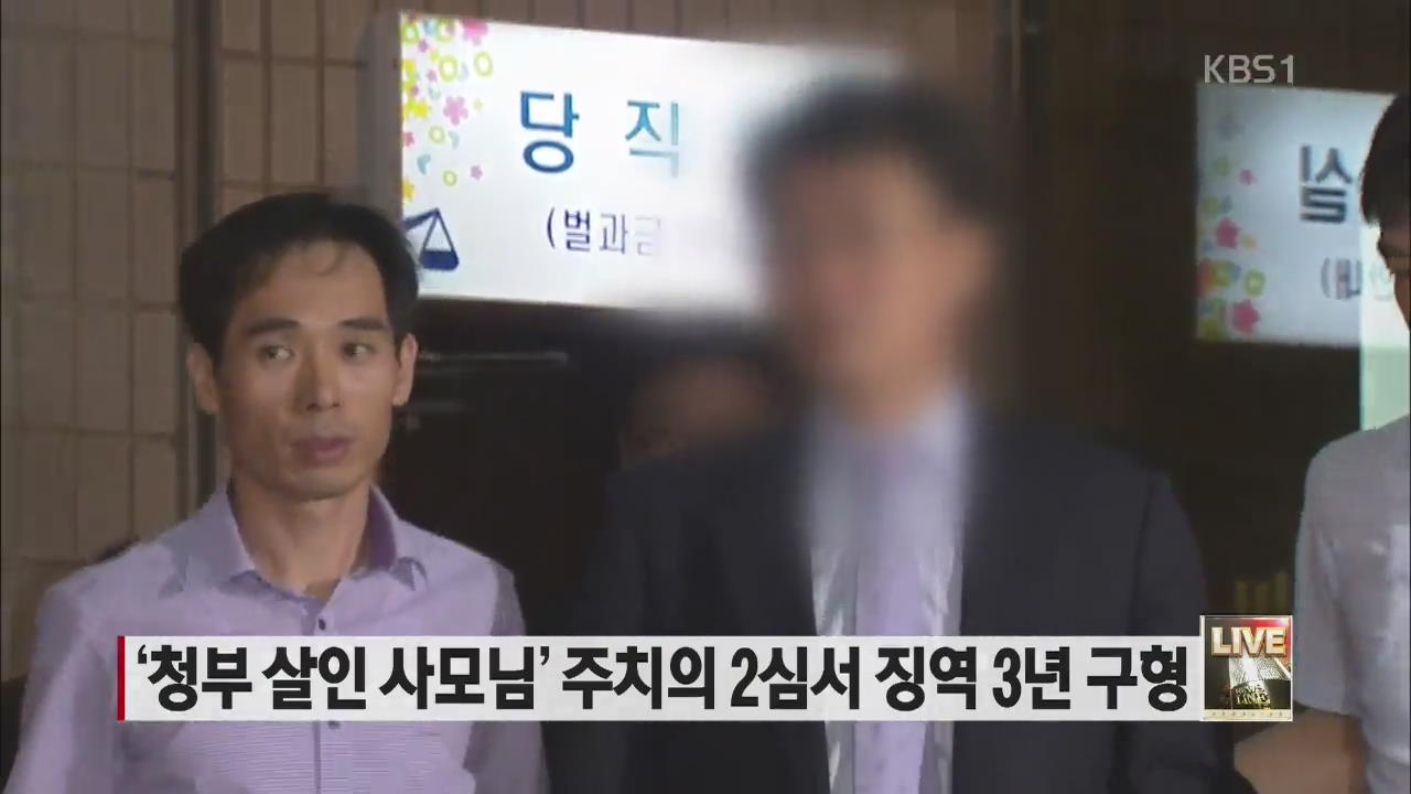 ‘청부 살인 사모님’ 주치의 2심서 징역 3년 구형