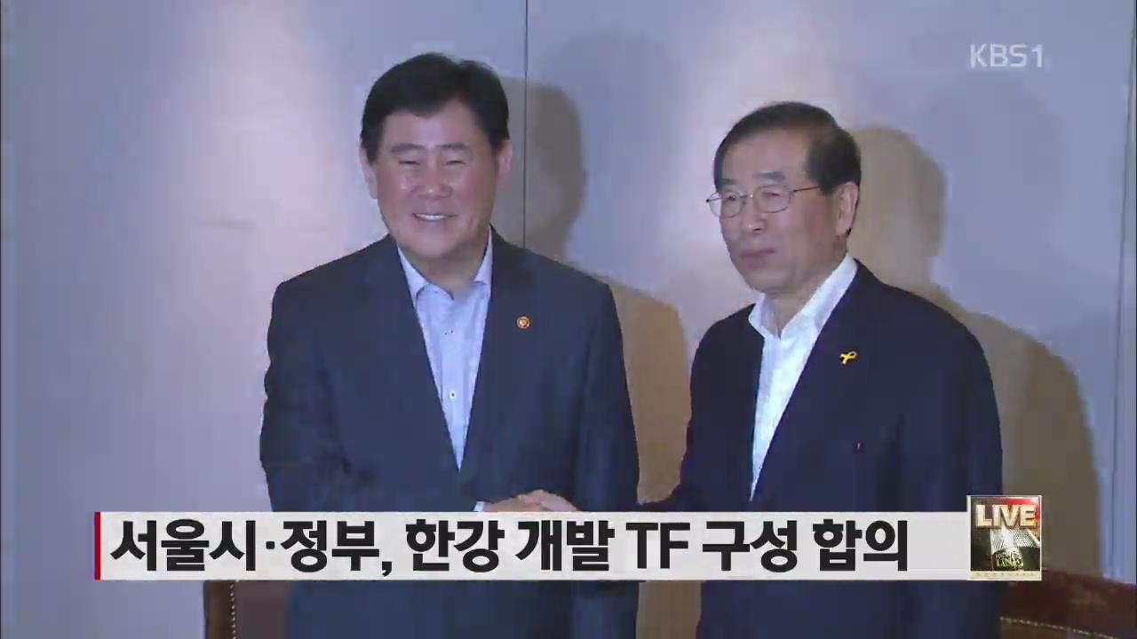 서울시·정부, 한강 개발 TF 구성 합의