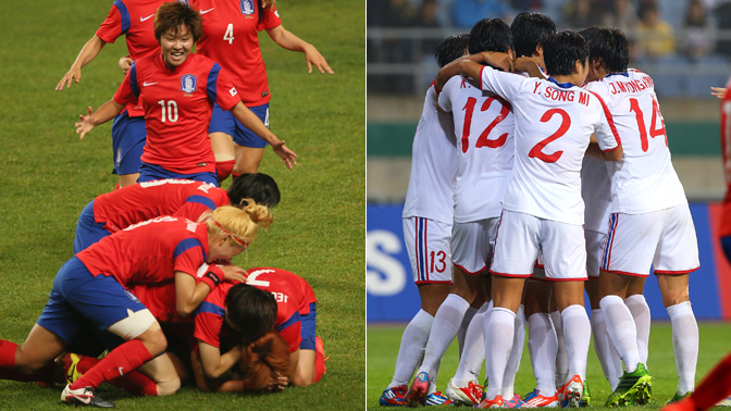 우승 목표 여 축구, 4년만 ‘남북 리턴매치’