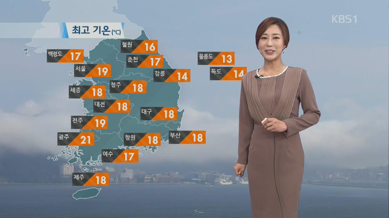 낮부터 갬, 바람 불어 쌀쌀