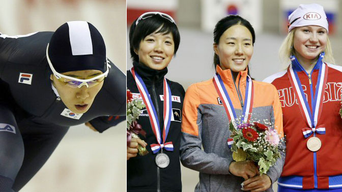 이상화, 첫 대회부터 금메달 ‘올해도 최강’