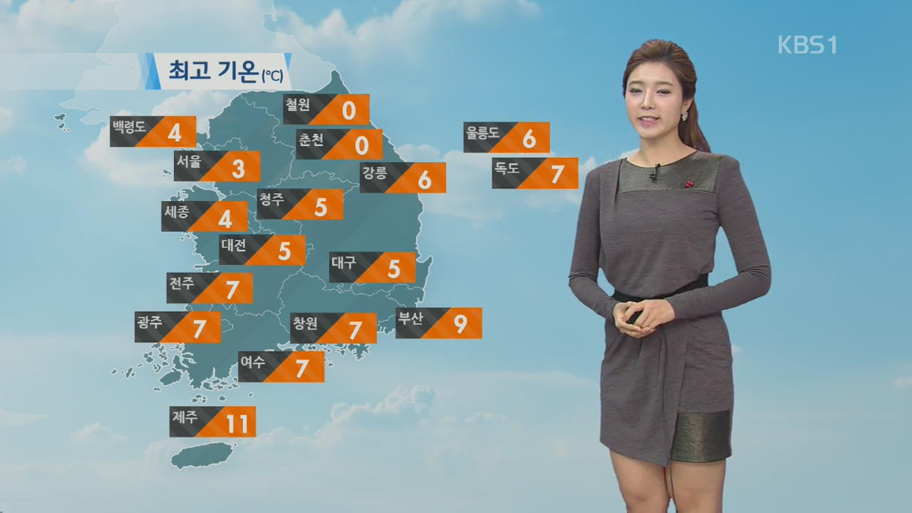 낮부터 전국에 눈·비…강원 최고 20㎝ 폭설