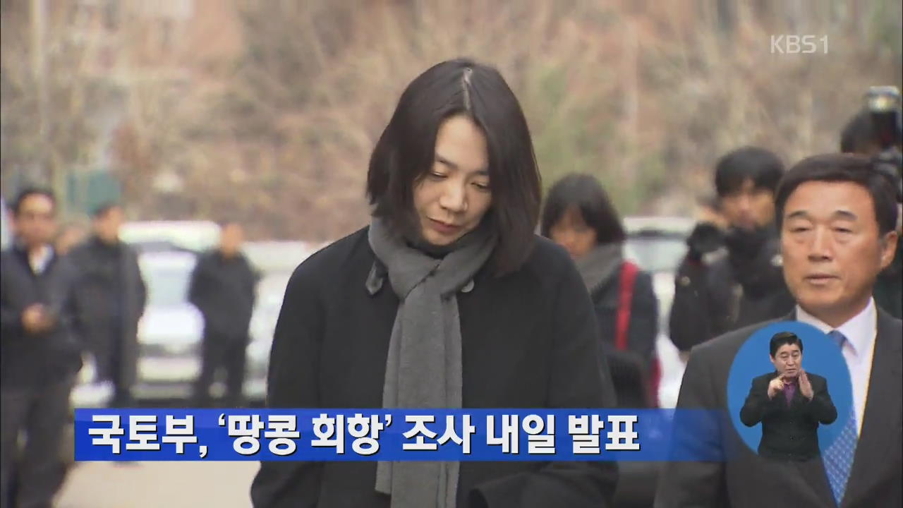국토부, ‘땅콩 회항’ 조사 내일 발표