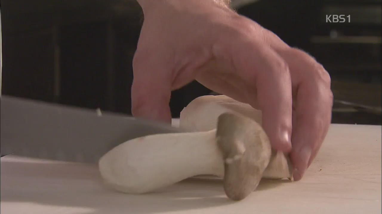 [뉴스광장 영상] 한국 버섯으로 예술을 요리하다