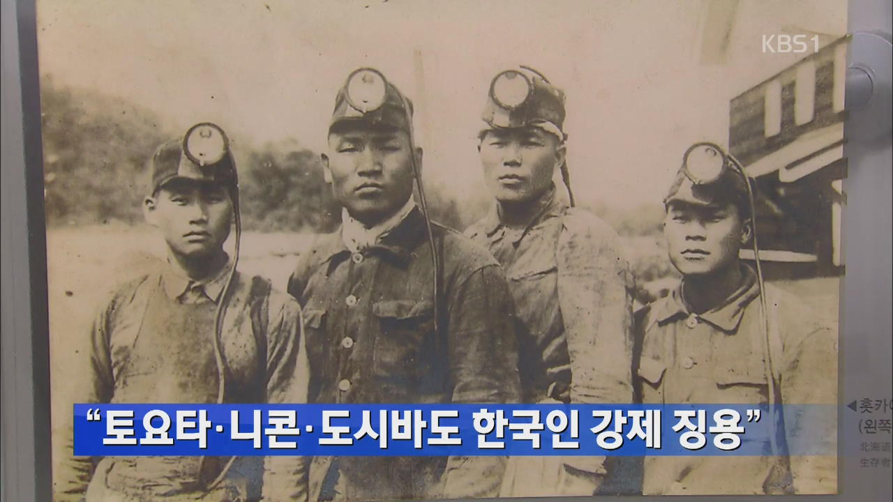 “도요타·니콘·도시바도 한국인 강제 징용”