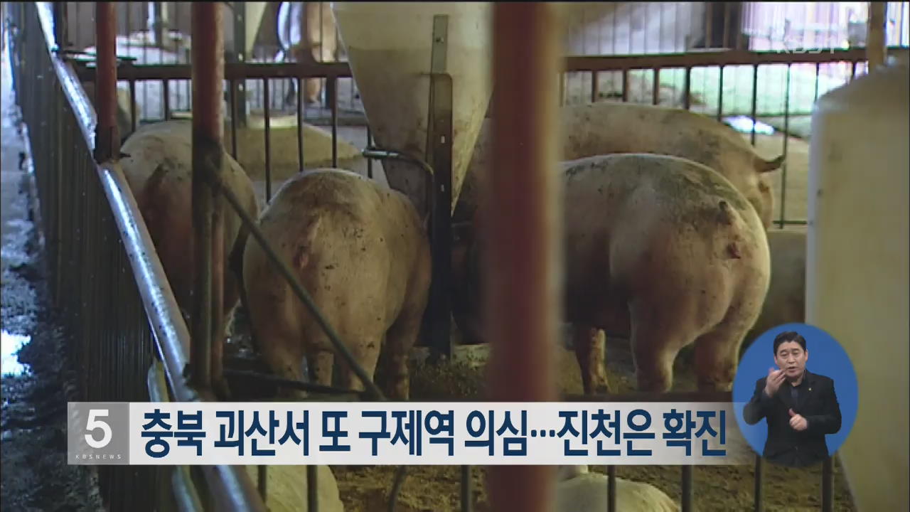 충북 괴산서 또 구제역 의심…진천은 확진