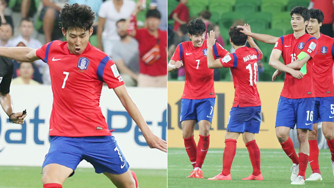 혈투 끝 손흥민 멀티골 작렬…4강 앞으로!