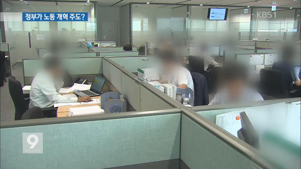 ‘정부 주도’ 노동시장 개혁 불가피…진통 예고