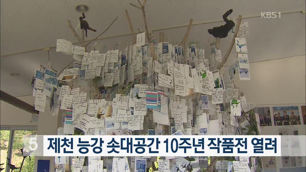 제천 능강 솟대공간 10주년 작품전 열려
