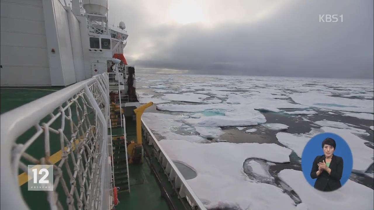 “북극 급격한 온난화, 식물성 플랑크톤 증폭 탓”