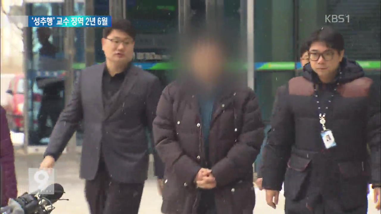 ‘제자 상습 성추행’ 전 서울대 교수 징역 2년 6개월
