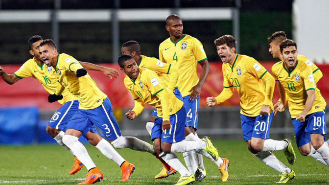 U-20 브라질, PK 끝 간다!…월드컵 8강 확정