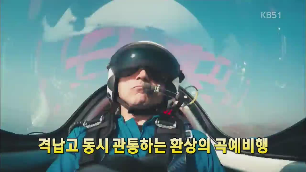[세상의 창] 격납고 동시 관통하는 환상의 곡예비행