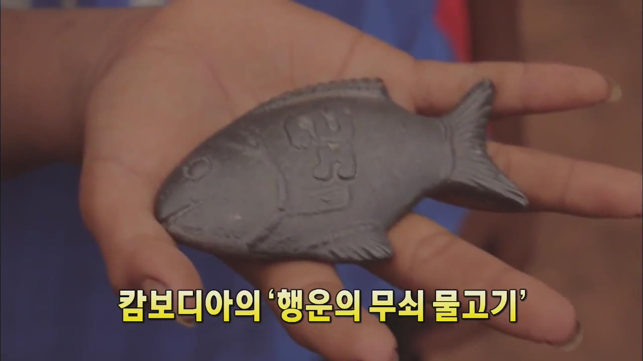 [세상의 창] 캄보디아의 ‘행운의 무쇠 물고기’