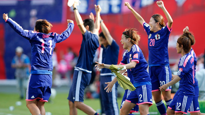 일본, 잉글랜드에 승리…여자 WC 결승 진출