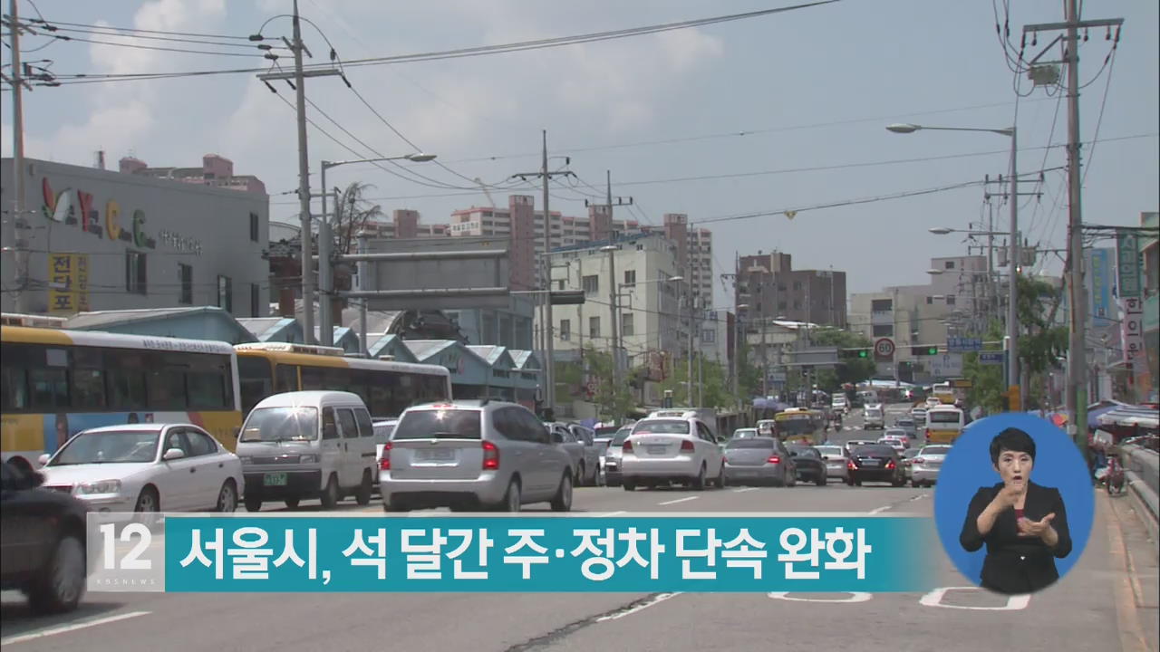 서울시, 석 달간 주·정차 단속 완화