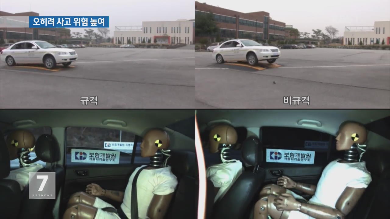 안전하지 않은 ‘과속방지턱’…3개 중 2개 부적합