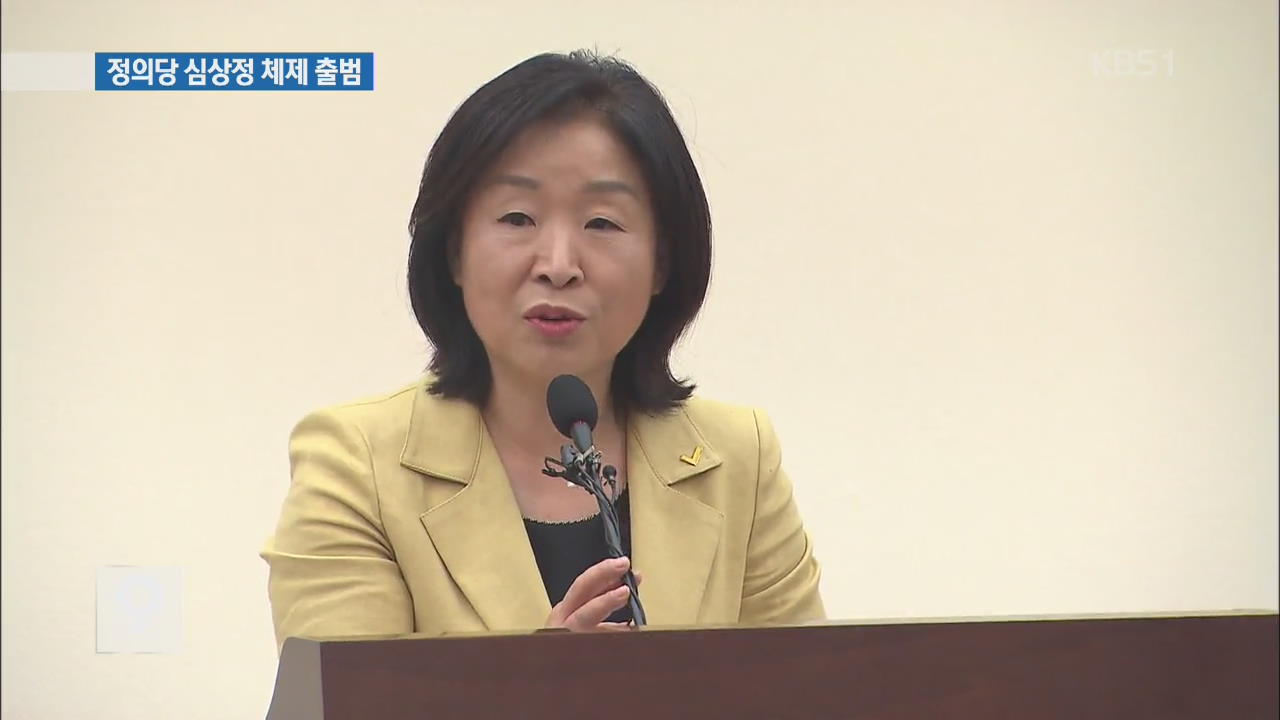심상정 체제 출범…“진보적 대중 정당 새 도약”