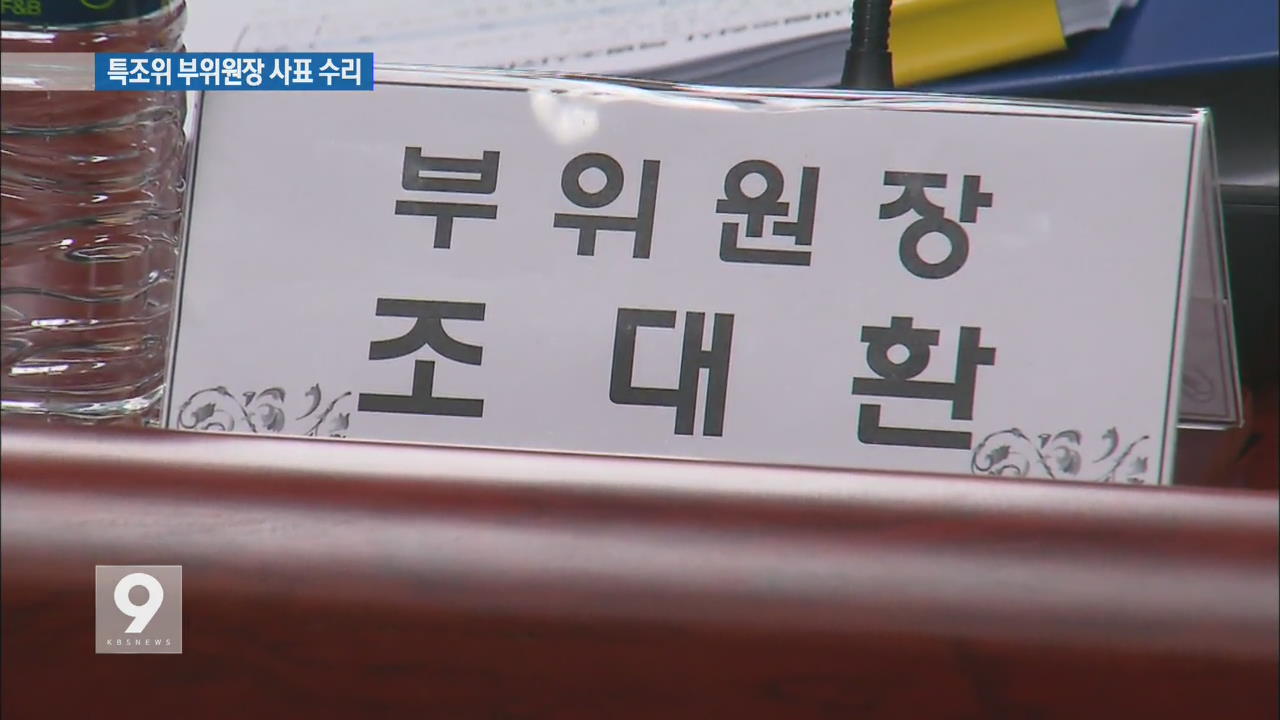 세월호 특조위 부위원장 사표 수리…예산 과다 논란