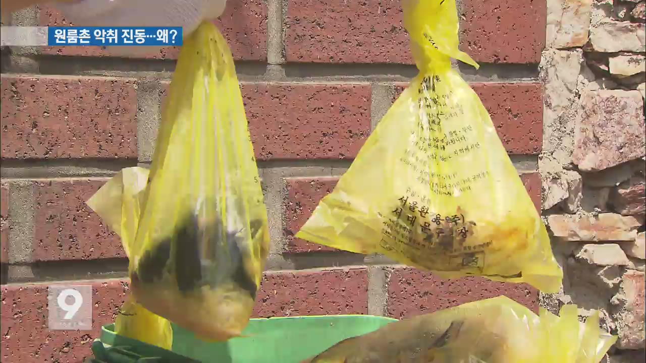 “종량제 봉투가 커서…” 원룸촌에 음식물 무단 투기?