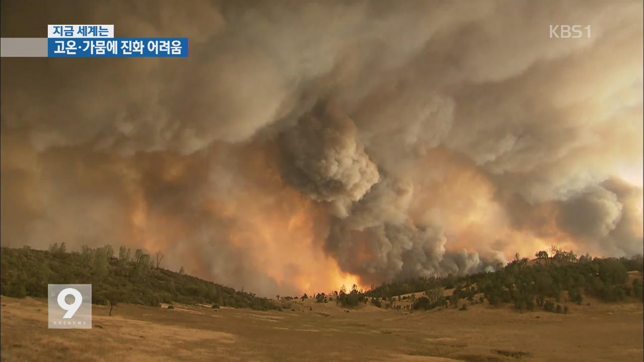 [지금 세계는] 캘리포니아 가뭄 속 산불 확산…만 2천 명 대피