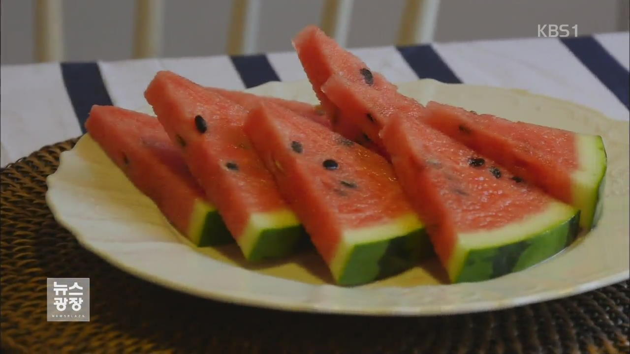 [톡톡! 생활] 수박, 더 시원하게 더 맛있게 드세요!