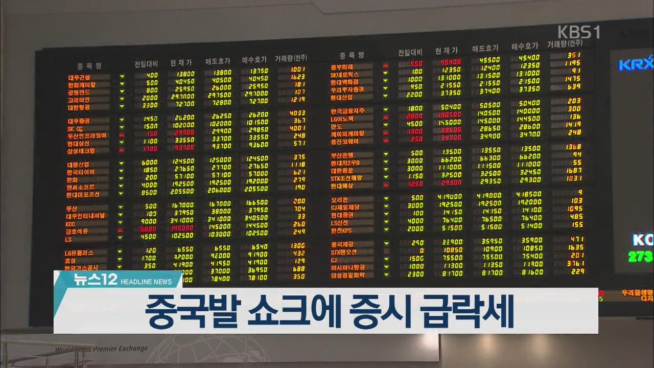 [뉴스12 헤드라인]