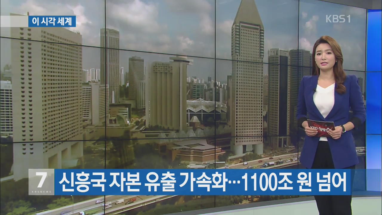 [이 시각 세계] 신흥국 자본 유출 가속화…1100조 원 넘어 외