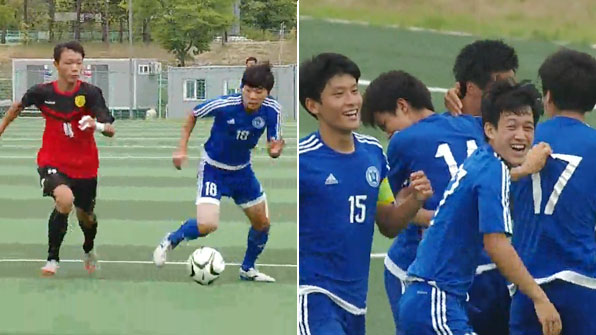 고교생 축구 축제에 지방 소도시가 ‘들썩’