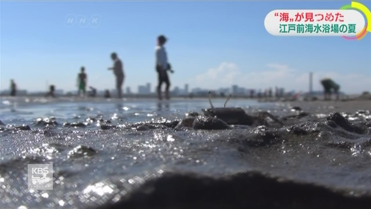 일본, 50년 만에 다시 문 연 해수욕장