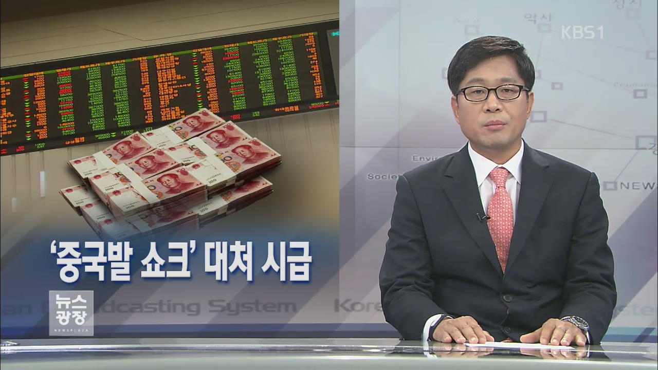 [뉴스해설] ‘중국발 쇼크’ 대처 시급