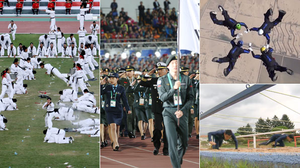 ‘평화와 우정의’ 군인 올림픽…볼거리도 풍성