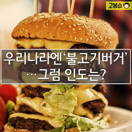 우리나라엔 ‘불고기버거’…그럼 인도는?