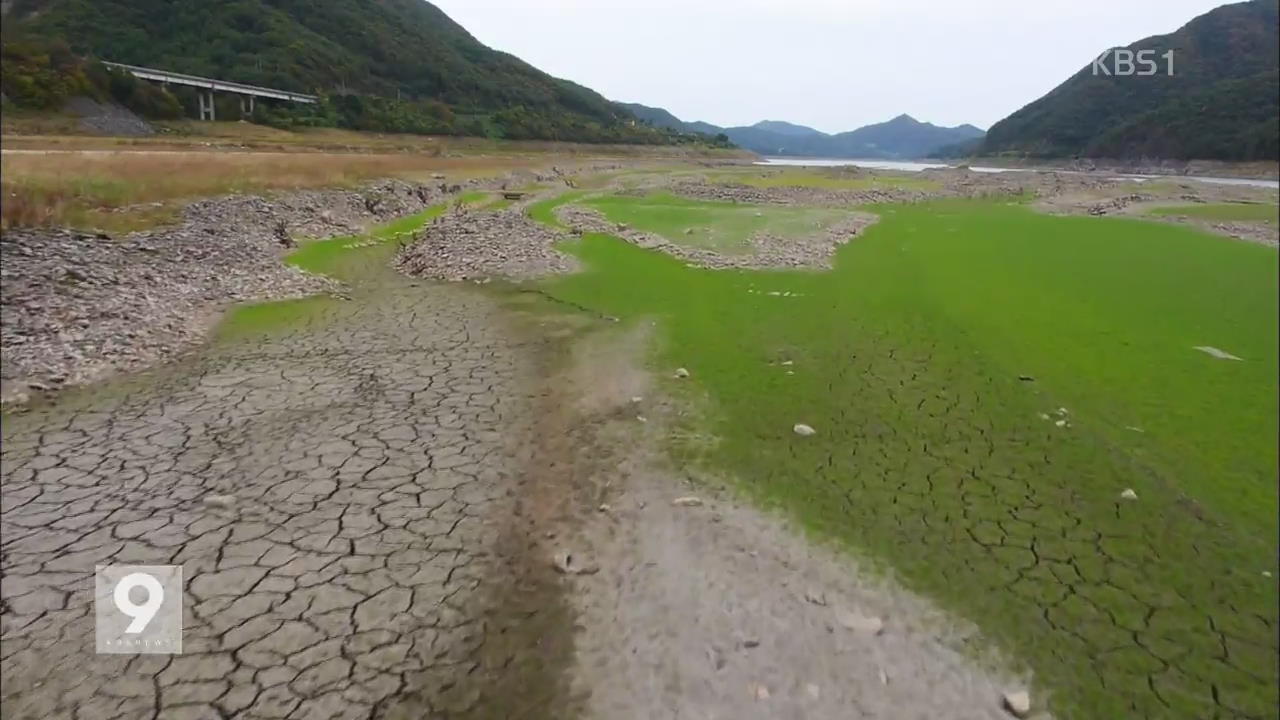 42년 만의 ‘가을 가뭄’…바닥 드러낸 댐·저수지