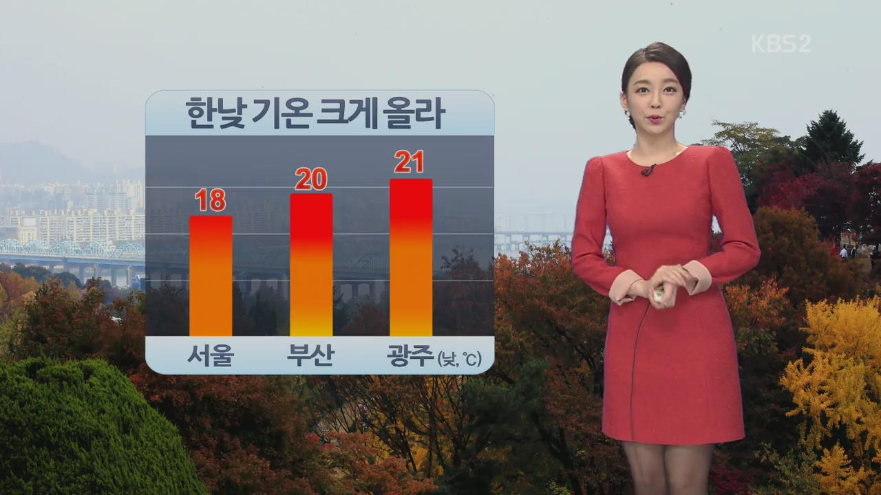 수도권·영서 미세먼지 농도 ‘나쁨’