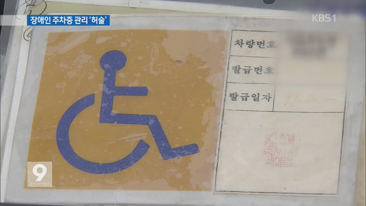 [단독] 장애인도 아닌데…양심불량 엉터리 주차증