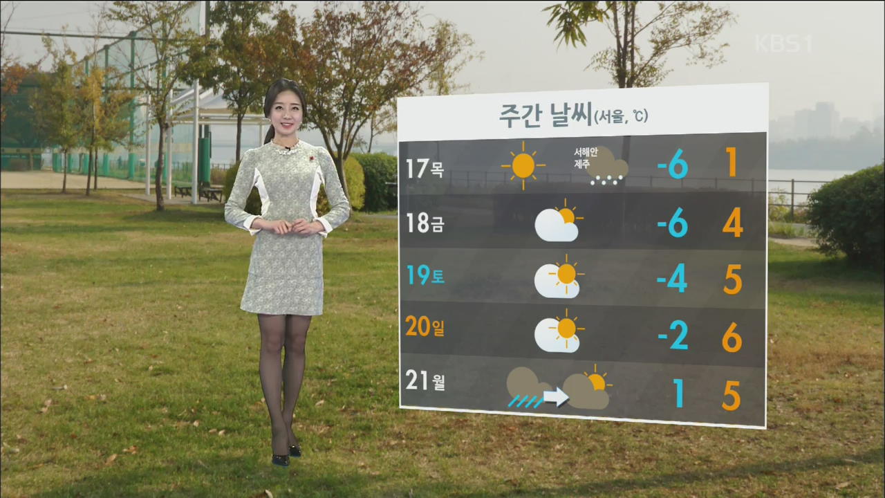 내일 더 추워져…아침 서울 -6도