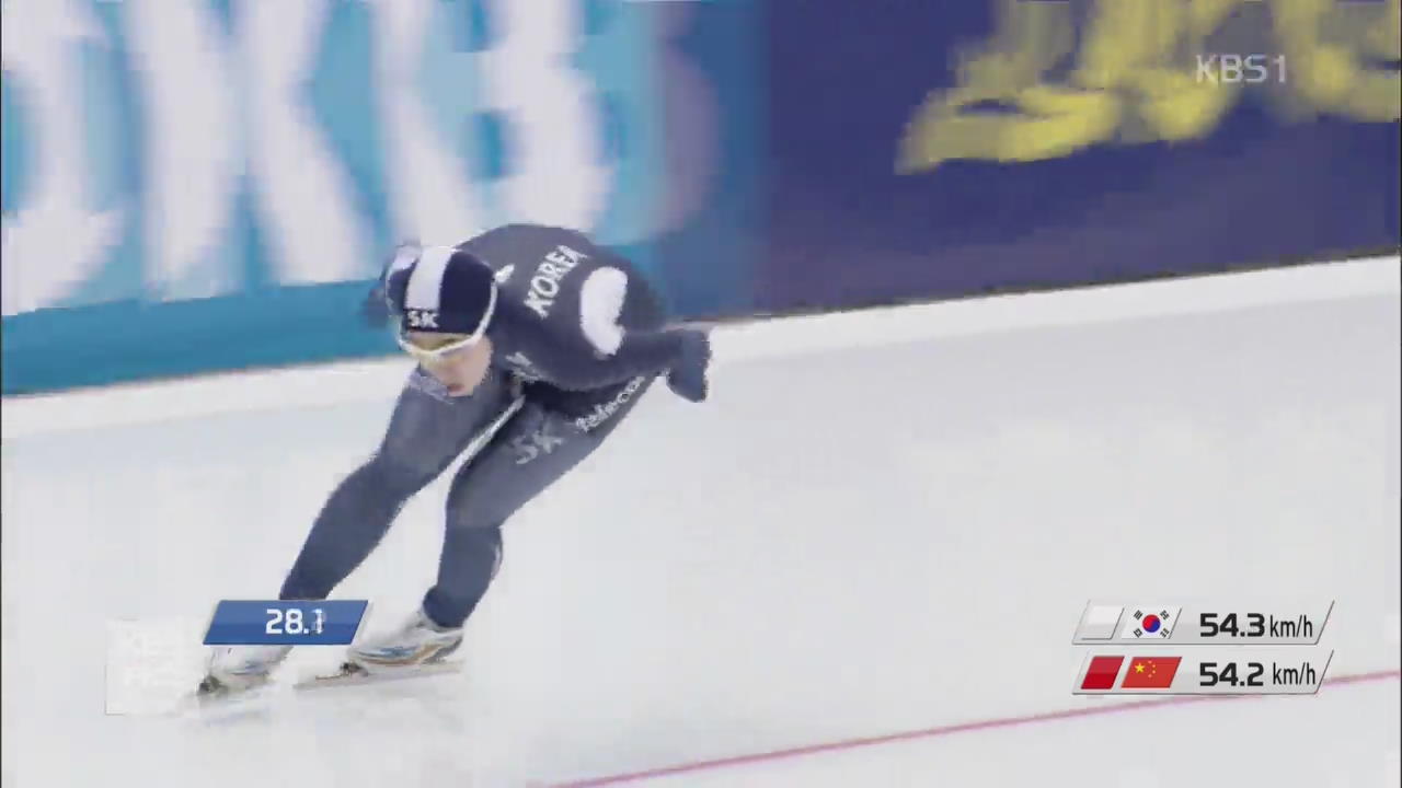 ‘빙속여제’ 이상화, 500ｍ 우승…3년만 왕좌 탈환